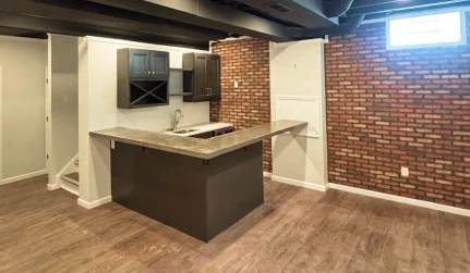 Basement Kitchen and Wet Bar Remodeling in Canton, OH